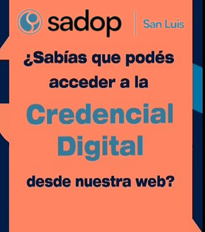 En este momento estás viendo TU CREDENCIAL VIRTUAL DE AFILIADO/A A SADOP YA ESTÁ DISPONIBLE.