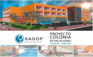 Lee más sobre el artículo Avanza la construcción del hotel de SADoP en Cosquín (Córdoba)